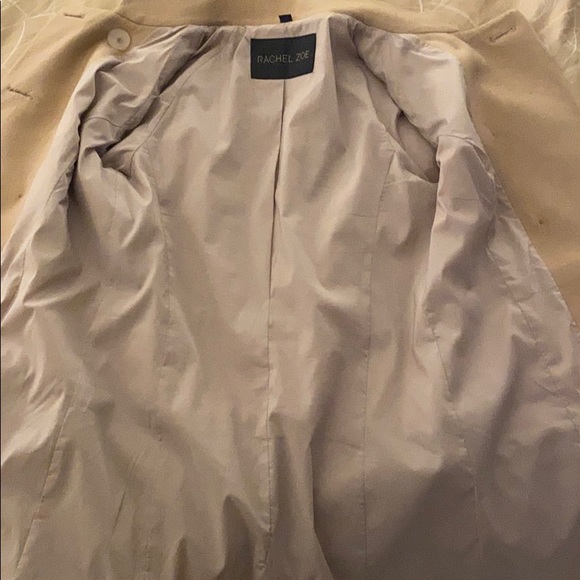 Rachel Zoe Camel Wool Pea Coat - Picture 5 of 7